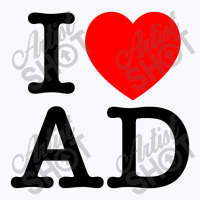 I Heart Ad T-shirt | Artistshot