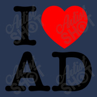 I Heart Ad Men Denim Jacket | Artistshot