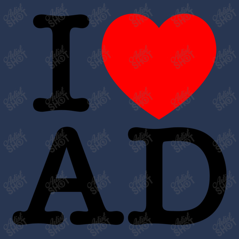 I Heart Ad Men Denim Jacket | Artistshot