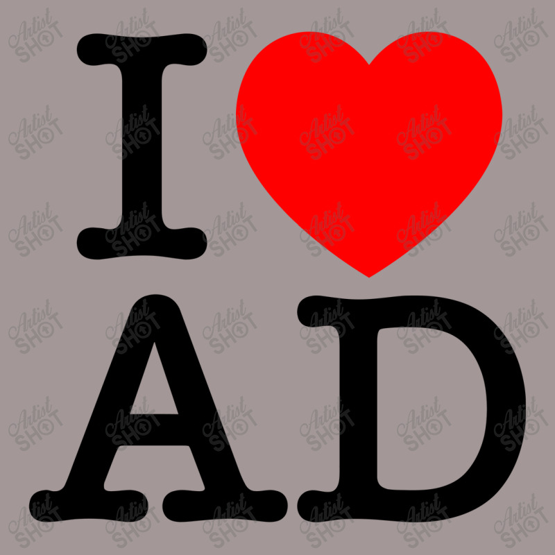 I Heart Ad Vintage Short | Artistshot