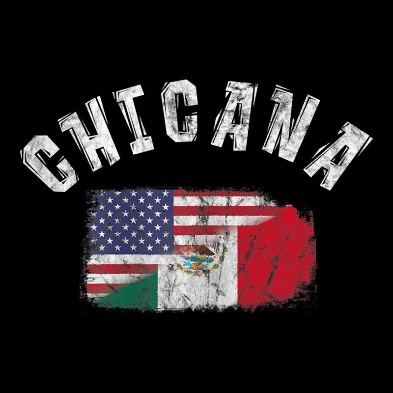 Chicana Mexican American Flag Mexico United States Latina Pocket T-Shirt by JustinStringer | Artistshot