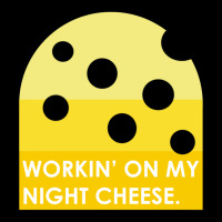 Working On The Night Cheese 30 Rock Liz Lemon Funny Adjustable Cap | Artistshot