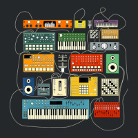 Synthesizer And Drum Machine For Electronic Musician Crewneck Sweatshirt | Artistshot