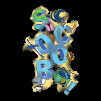 Scoob! Title Stacked Baby Tee | Artistshot