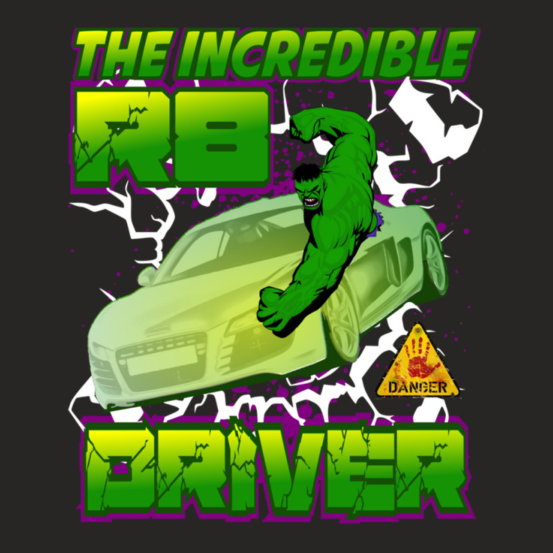 The Incredible R8 42 Driver Car Lover Gift Ladies Fitted T-Shirt by cm-arts | Artistshot