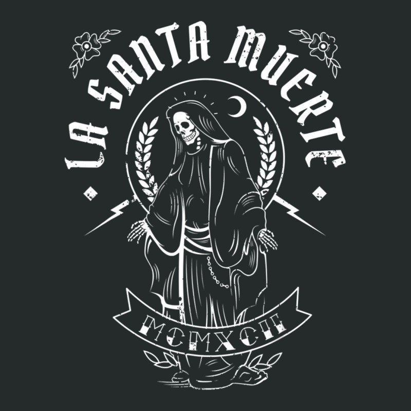 La-santas Muertes Women Women's Triblend Scoop T-shirt by Kosdapen517 | Artistshot