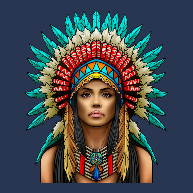 Native American Woman Indian Warrior Men Denim Jacket | Artistshot