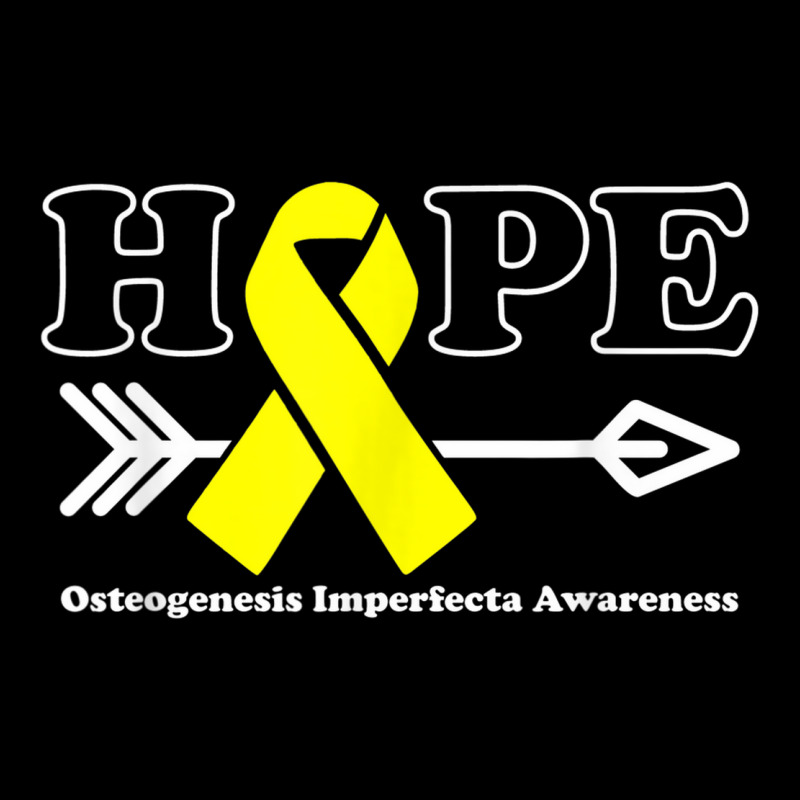 Hope   Osteogenesis Imperfecta Awareness Yellow Ribbon Legging by Bewitch | Artistshot