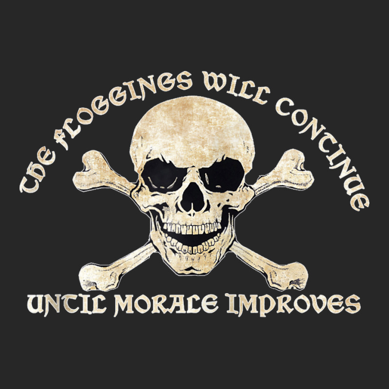 Pirate Skull Floggings Will Continue Until Morale Improves Zip Hoodie Women's Pajamas Set by cm-arts | Artistshot