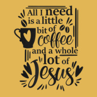 All I Need Is Coffee And Jesus Christian Novelty Item Vintage Hoodie And Short Set | Artistshot