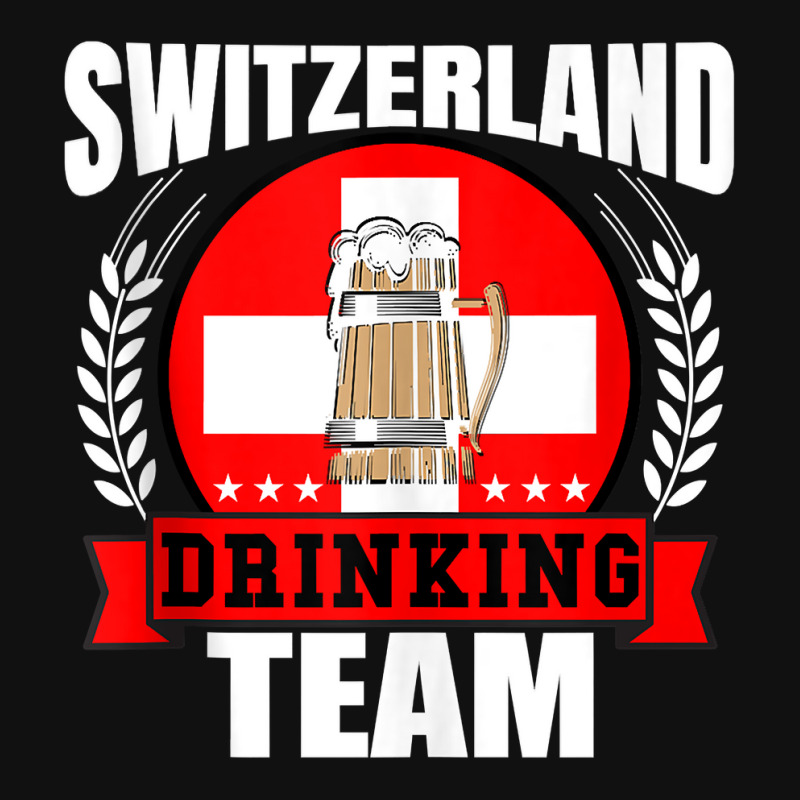 Switzerland Drinking Team Funny Swiss Flag Beer Party Gift Tank Top ...