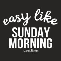 Lionel Richie Sunday Morning Ladies Fitted T-shirt | Artistshot