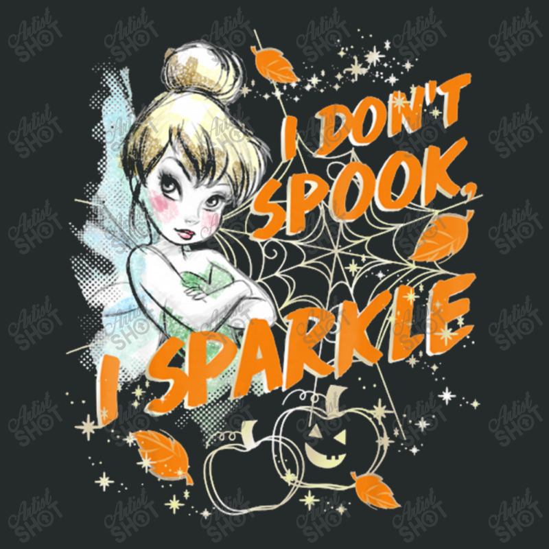 Peter Pan Tinkerbell Halloween Sparkle Women's Triblend Scoop T-shirt by romildaokta | Artistshot