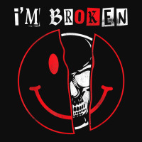 I'm Broken Shirt Invisible Illness I'm Ok Broken T Shirt Crop Top | Artistshot