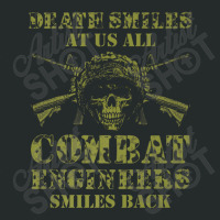 Combat Engineer Smiles Usa Military Sapper Premium Women's Triblend Scoop T-shirt | Artistshot