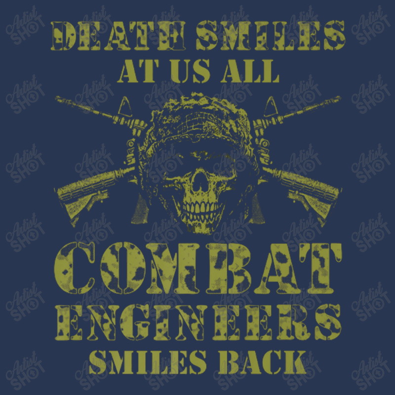 Combat Engineer Smiles Usa Military Sapper Premium Ladies Denim Jacket by RozaqSania | Artistshot