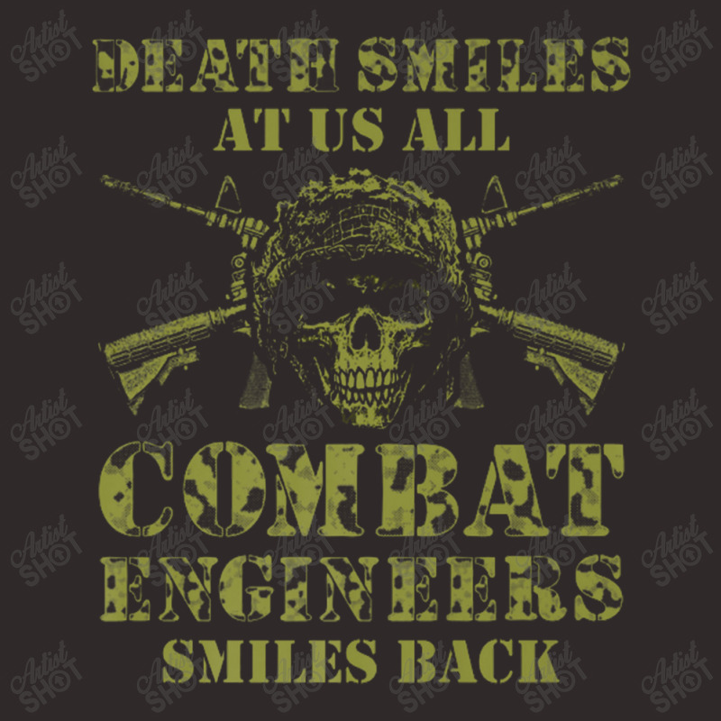 Combat Engineer Smiles Usa Military Sapper Premium Racerback Tank by RozaqSania | Artistshot