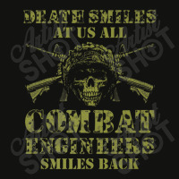 Combat Engineer Smiles Usa Military Sapper Premium Scorecard Crop Tee | Artistshot