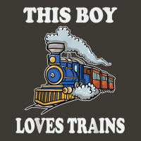 This Boy Loves Trains Gift Train Wagon Lover Gifts T Shirt Bucket Hat | Artistshot