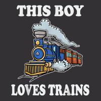 This Boy Loves Trains Gift Train Wagon Lover Gifts T Shirt Vintage Short | Artistshot