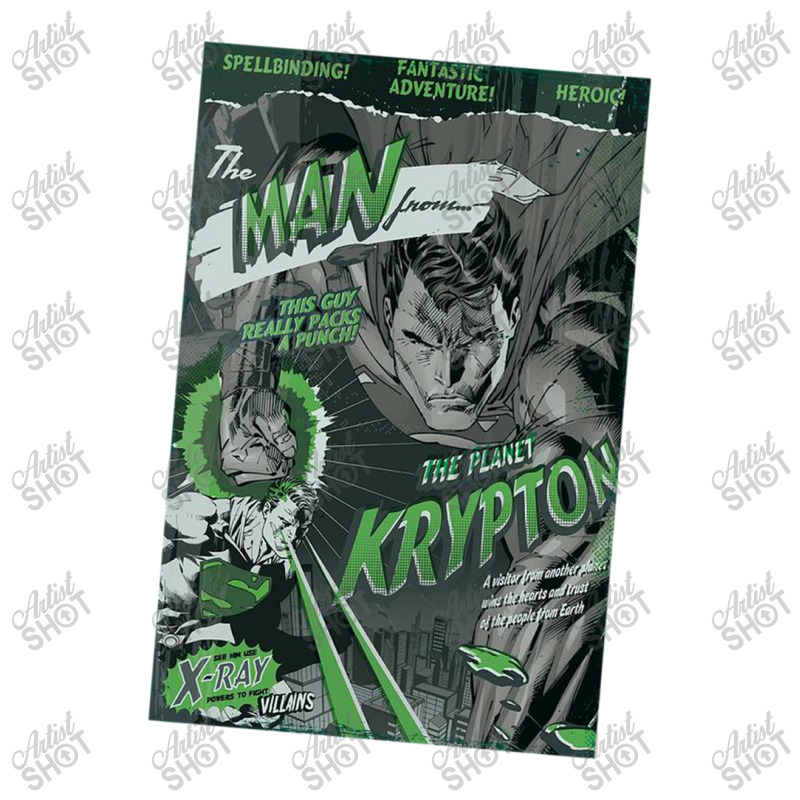 The Man From Krypton Men's T-shirt Pajama Set | Artistshot