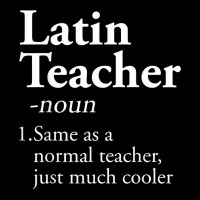 Latin Teacher Definition Funny Teaching Back To School T Shirt Youth Jogger | Artistshot