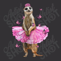 Meerkat With Tutu Vintage Hoodie And Short Set | Artistshot