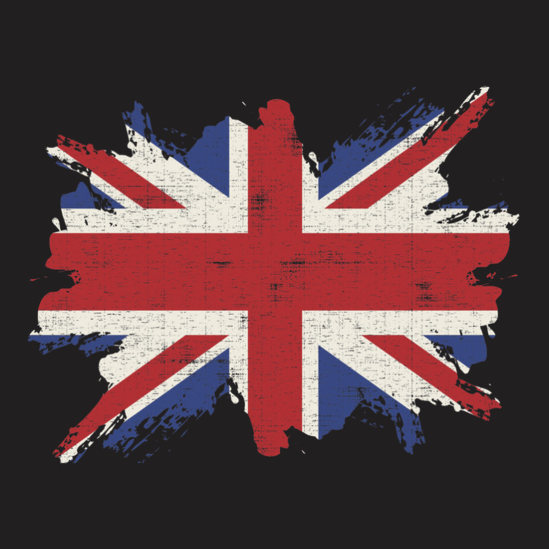 Great Britain Flag Vintage T-shirt | Artistshot