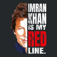 Imran Khan Is My Red Line Pakistan Prime Minister Men Women Crewneck Sweatshirt | Artistshot