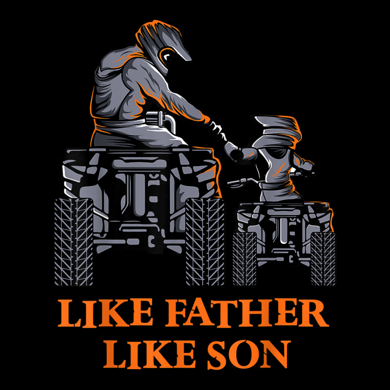 Like Father Like Son Quad Bike Four Wheeler Atv Gift Unisex Jogger | Artistshot