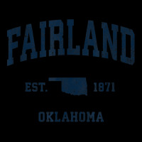 Fairland Oklahoma Ok Vintage Athletic Navy Sports Design Adjustable Cap | Artistshot