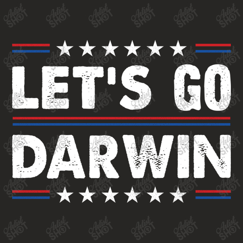 Lets Go Darwin   Let Go & Let Darwin Tee Ladies Fitted T-Shirt by Kawar006 | Artistshot