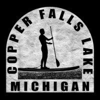 Copper Falls Lake Paddleboarding Michigan Lightweight Hoodie | Artistshot