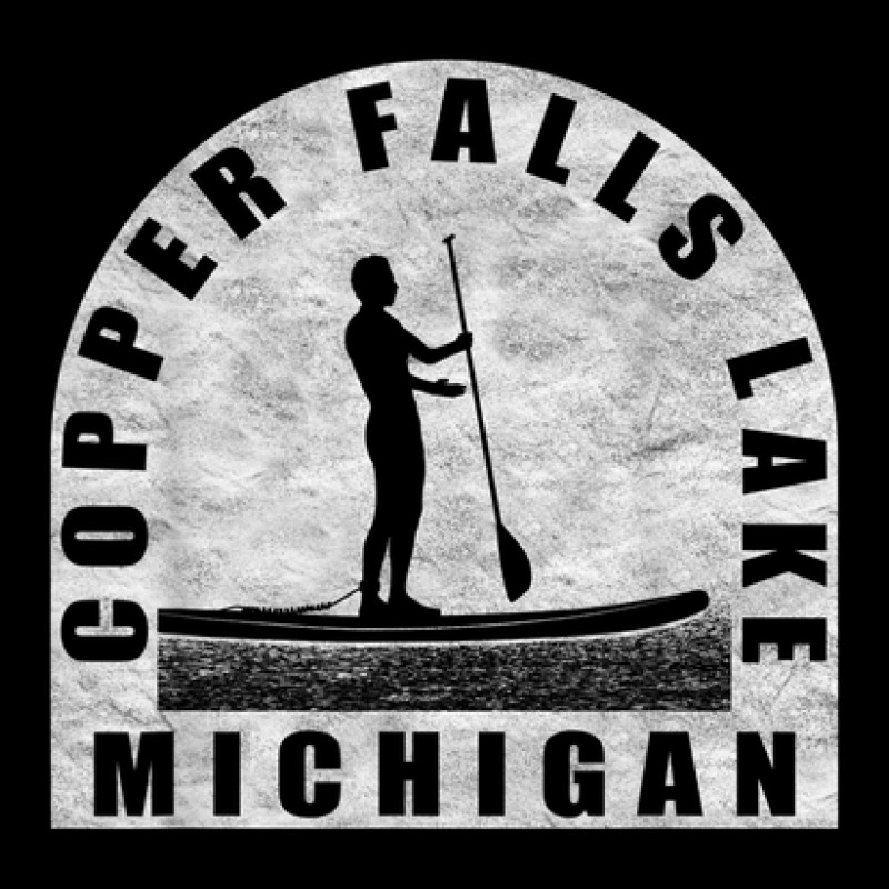 Copper Falls Lake Paddleboarding Michigan Lightweight Hoodie | Artistshot