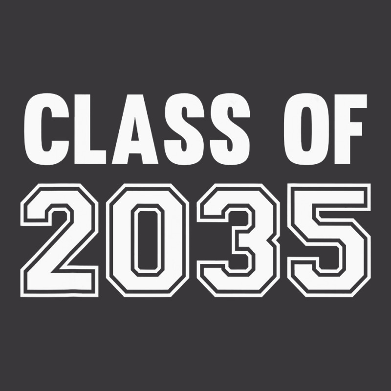 Class Of 2035 Grow With Me  Handprints Go On The Back Ladies Curvy T-Shirt by cm-arts | Artistshot