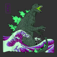 Teamgodzilla The Great Monster Off Kanagawa Green Wave T Shirt Baby Bodysuit | Artistshot