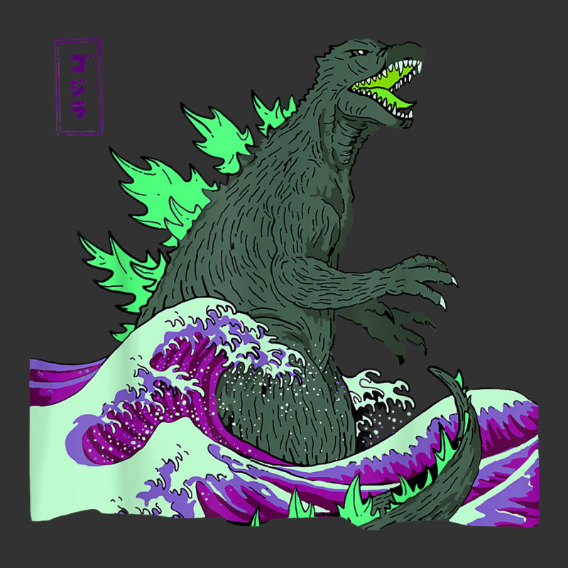 Teamgodzilla The Great Monster Off Kanagawa Green Wave T Shirt Baby Bodysuit | Artistshot