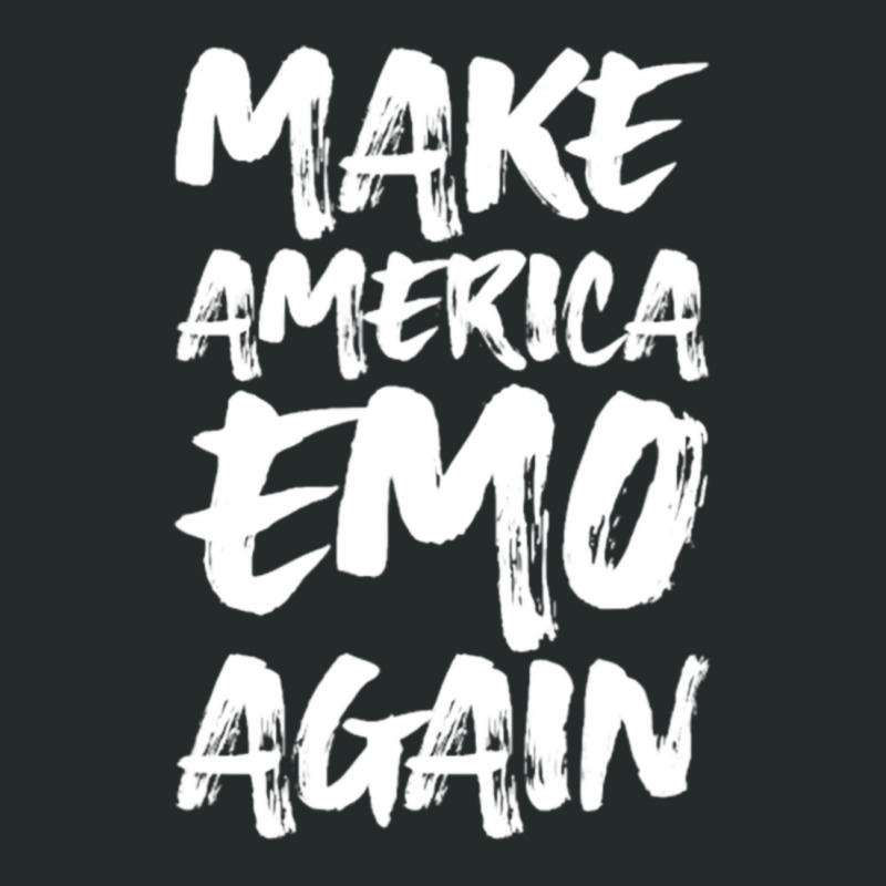 Make America Emo Again Women's Triblend Scoop T-shirt by Kosdapen517 | Artistshot