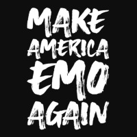 Make America Emo Again Crop Top | Artistshot