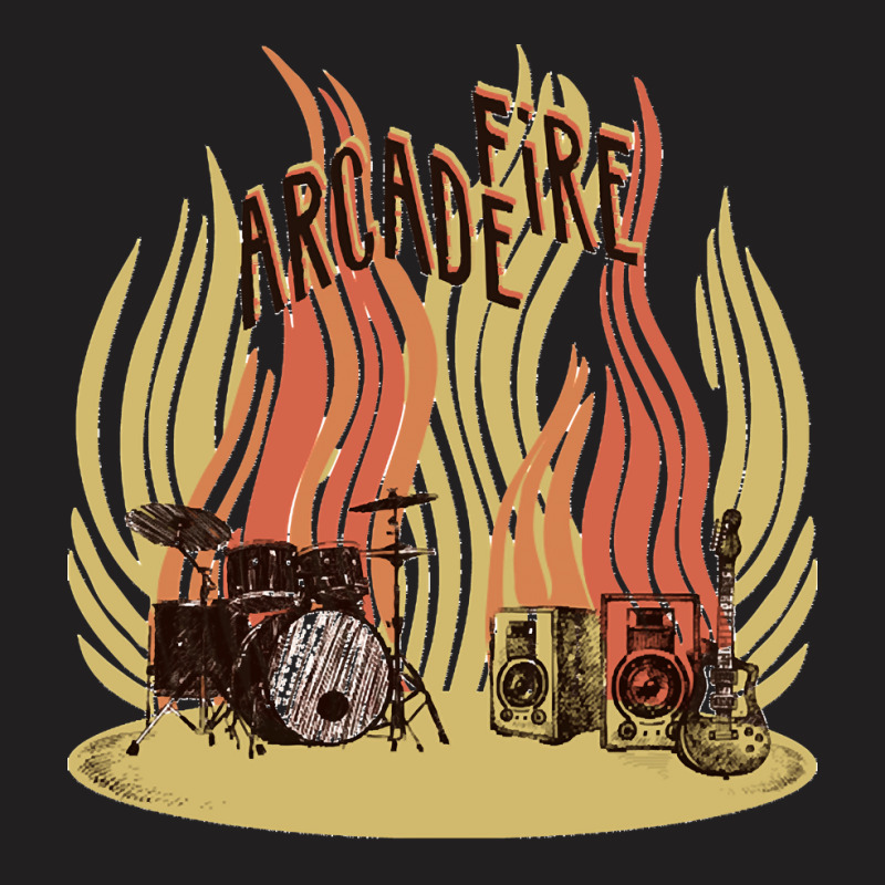 The Arcade Fire T-Shirt by cm-arts | Artistshot