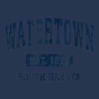 Watertown South Dakota Sd Vintage Athletic Sports Design Ladies Denim Jacket | Artistshot