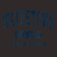 Watertown South Dakota Sd Vintage Athletic Sports Design Racerback Tank | Artistshot