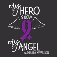 My Hero Is Now My Angel Alzheimers Awareness Vintage Short | Artistshot