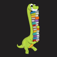 Teachersaurus Dinosaur Teacher Dino Reading Book Tee T-shirt | Artistshot