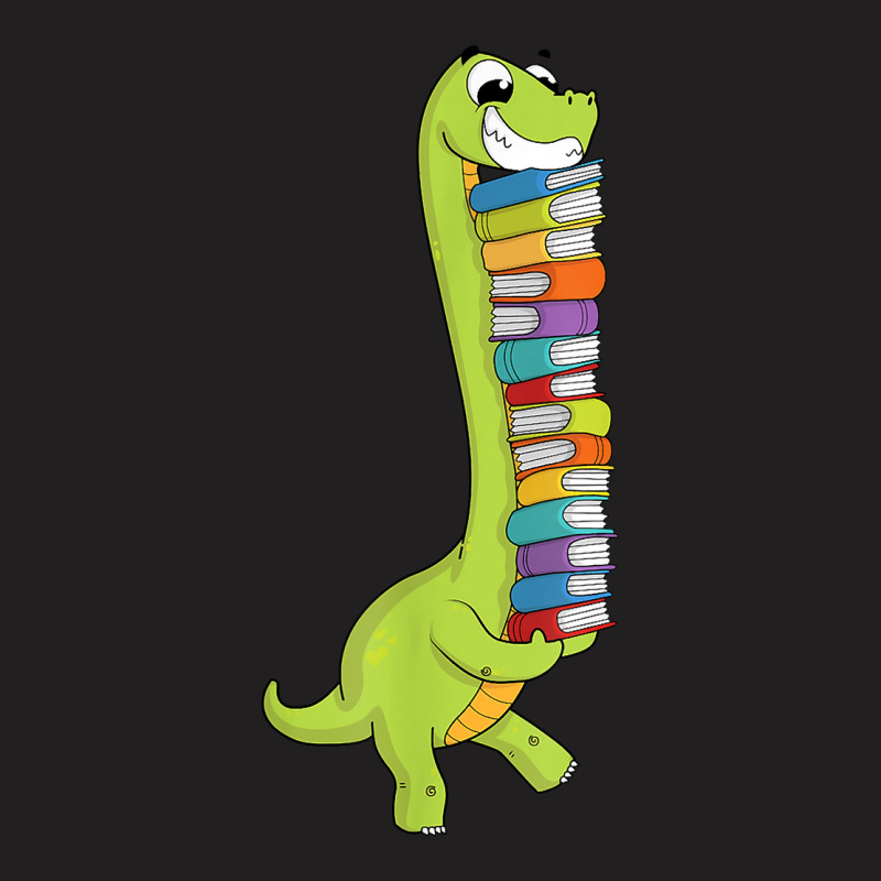 Teachersaurus Dinosaur Teacher Dino Reading Book Tee T-shirt | Artistshot