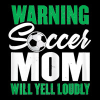 Womens Soccer Mommy  Warning Soccer Mom Will Yell Loudly Fleece Short | Artistshot