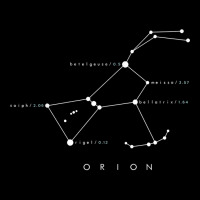 Orion Constellation - Astronomy Stargazing Zipper Hoodie | Artistshot