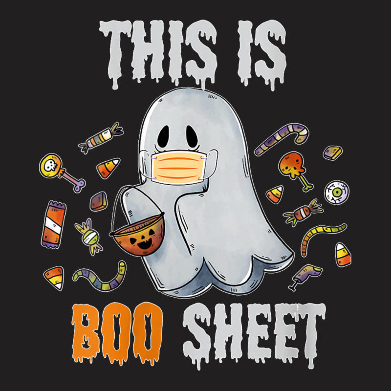 Womens This Is Boo Shee Ghost Funny Halloween Costume 2020 V Neck T-shirt | Artistshot