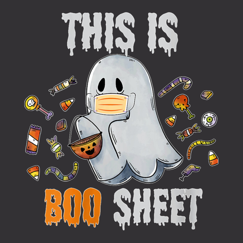 Womens This Is Boo Shee Ghost Funny Halloween Costume 2020 V Neck Vintage Short | Artistshot