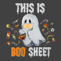 Womens This Is Boo Shee Ghost Funny Halloween Costume 2020 V Neck Vintage T-shirt | Artistshot